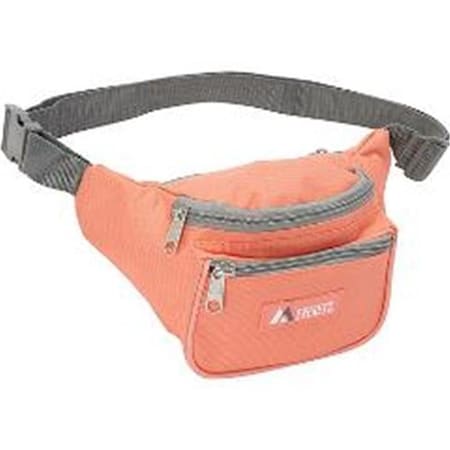 Everest Everest 044KD-COR Signature Waist Pack - Standard - Coral 044KD-COR
